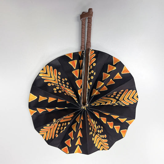 Aya African Folding Fan
