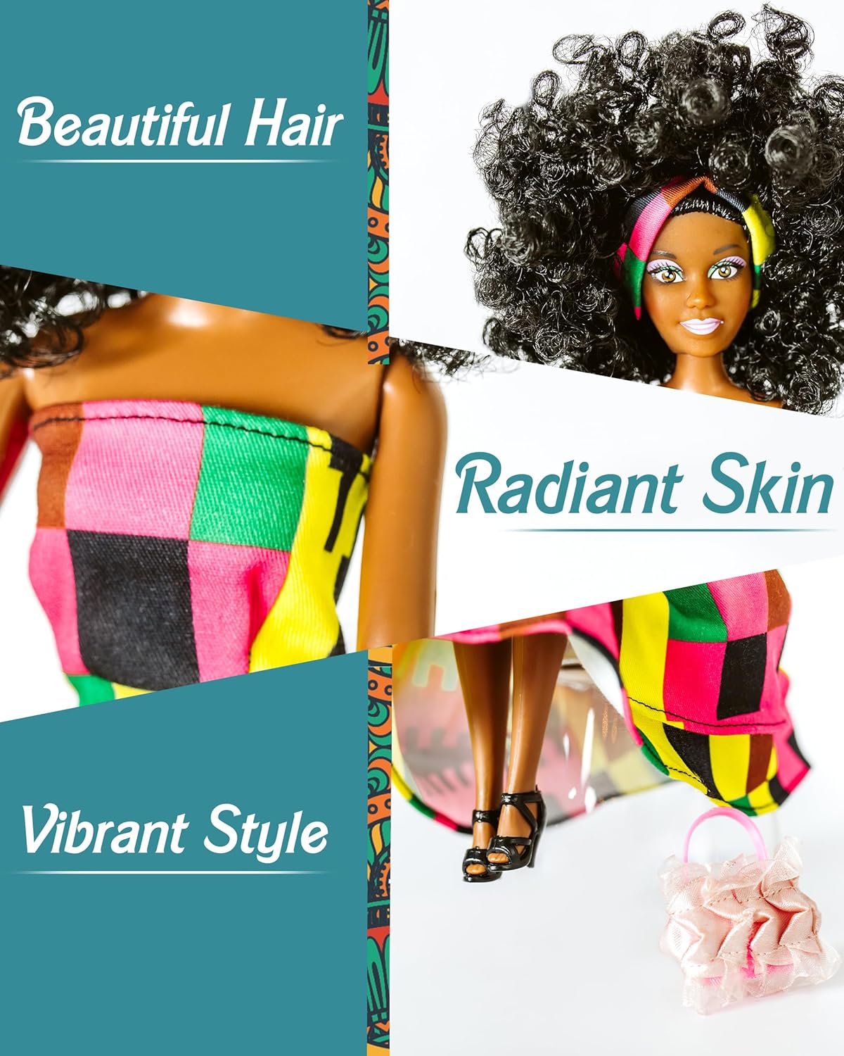 Maribel 12.5” Black Doll in Gift Box - Perfect for Girls