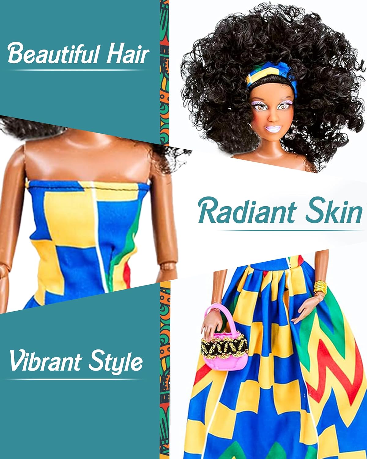 Olivia's African Heritage Style Outfit with Stunning Cultural Design