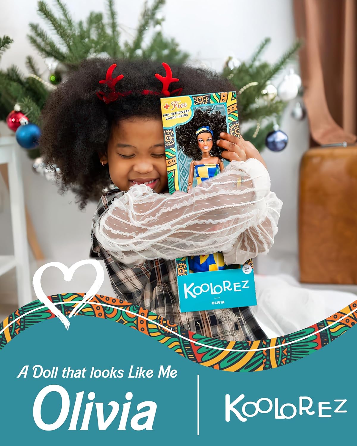 Olivia Black Doll in Playtime Setting, Encouraging Imaginative Play