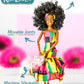 Close-up of Maribel Black Doll with Afro Hair