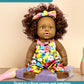Black Baby Doll with Feeding Bottle – Encouraging Inclusive Play and Responsibility